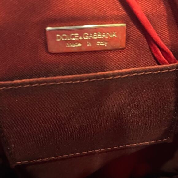 DOLCE & GABBANA Evening Crystal Embellished Tote Bag - Picture 7 of 10